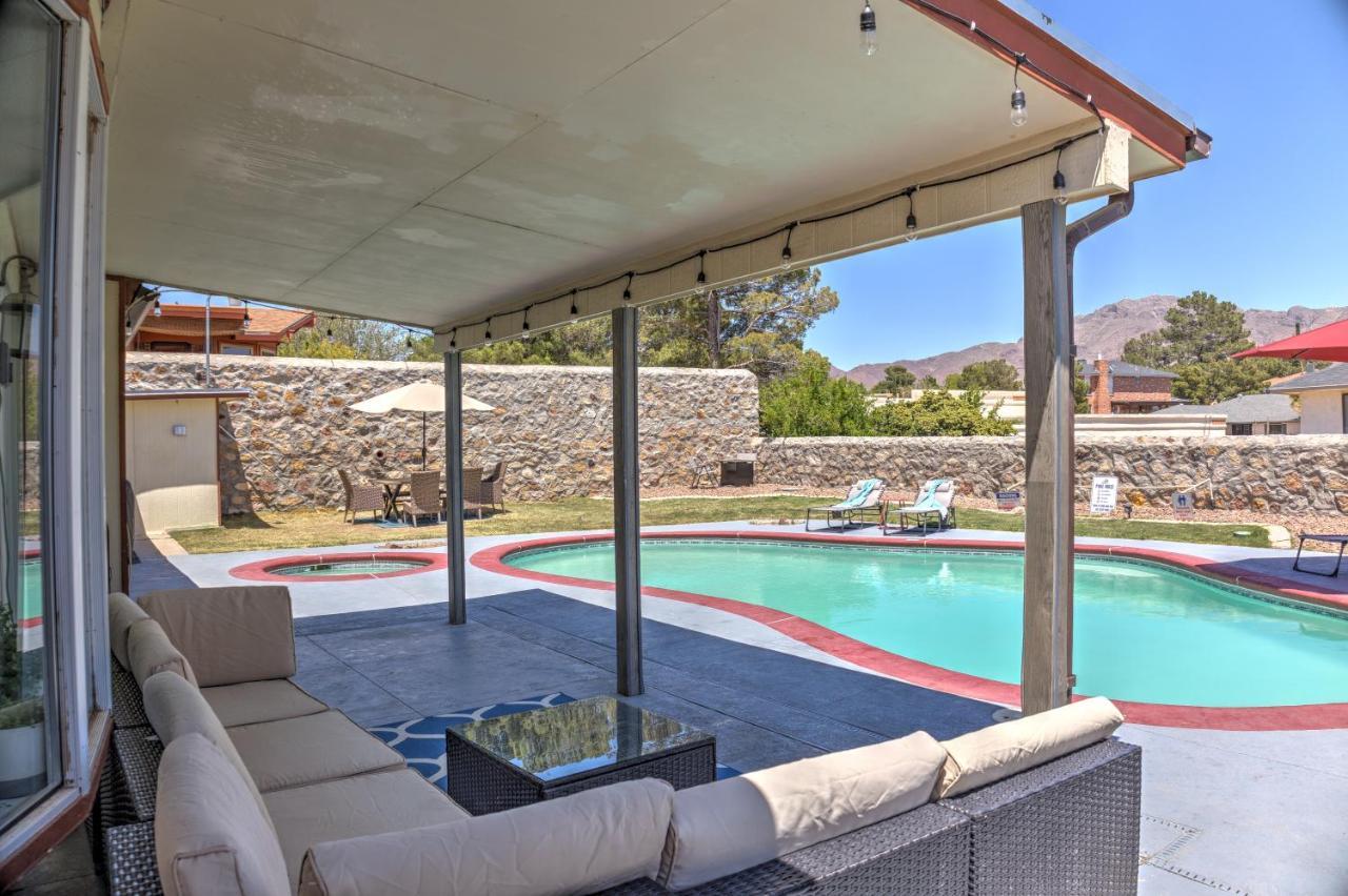Home With Mountain View/Pool/Tub Ел Пасо Екстериор снимка